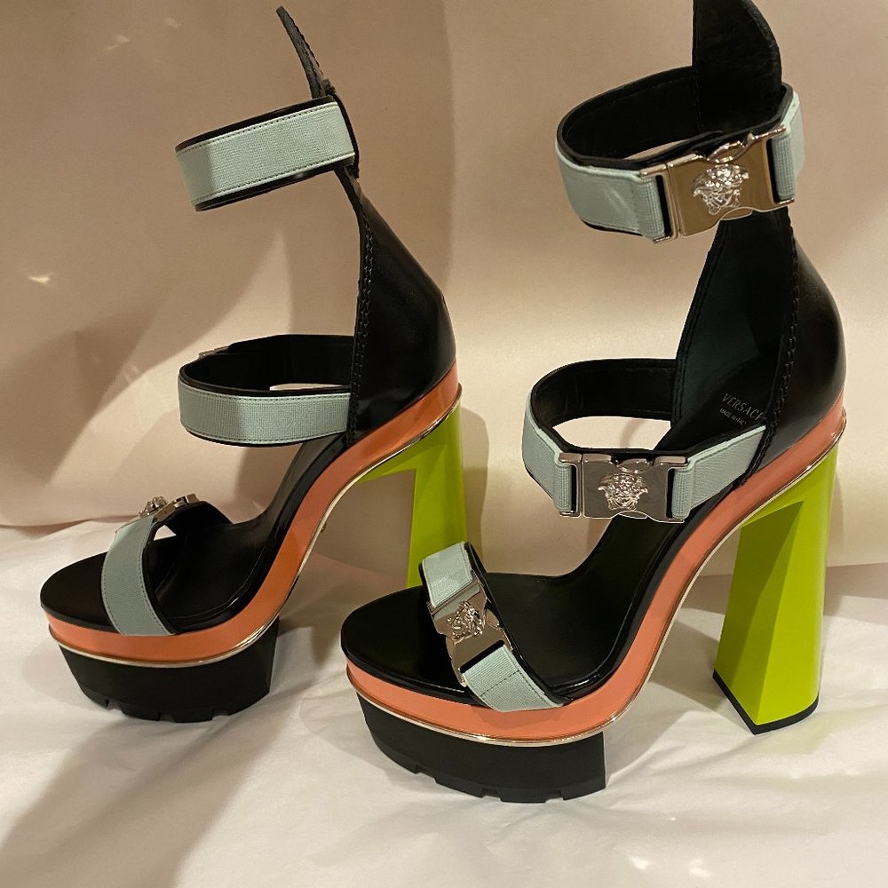 COPY - Versace Medusa Runway Platform Heels (Gigi Hadid)